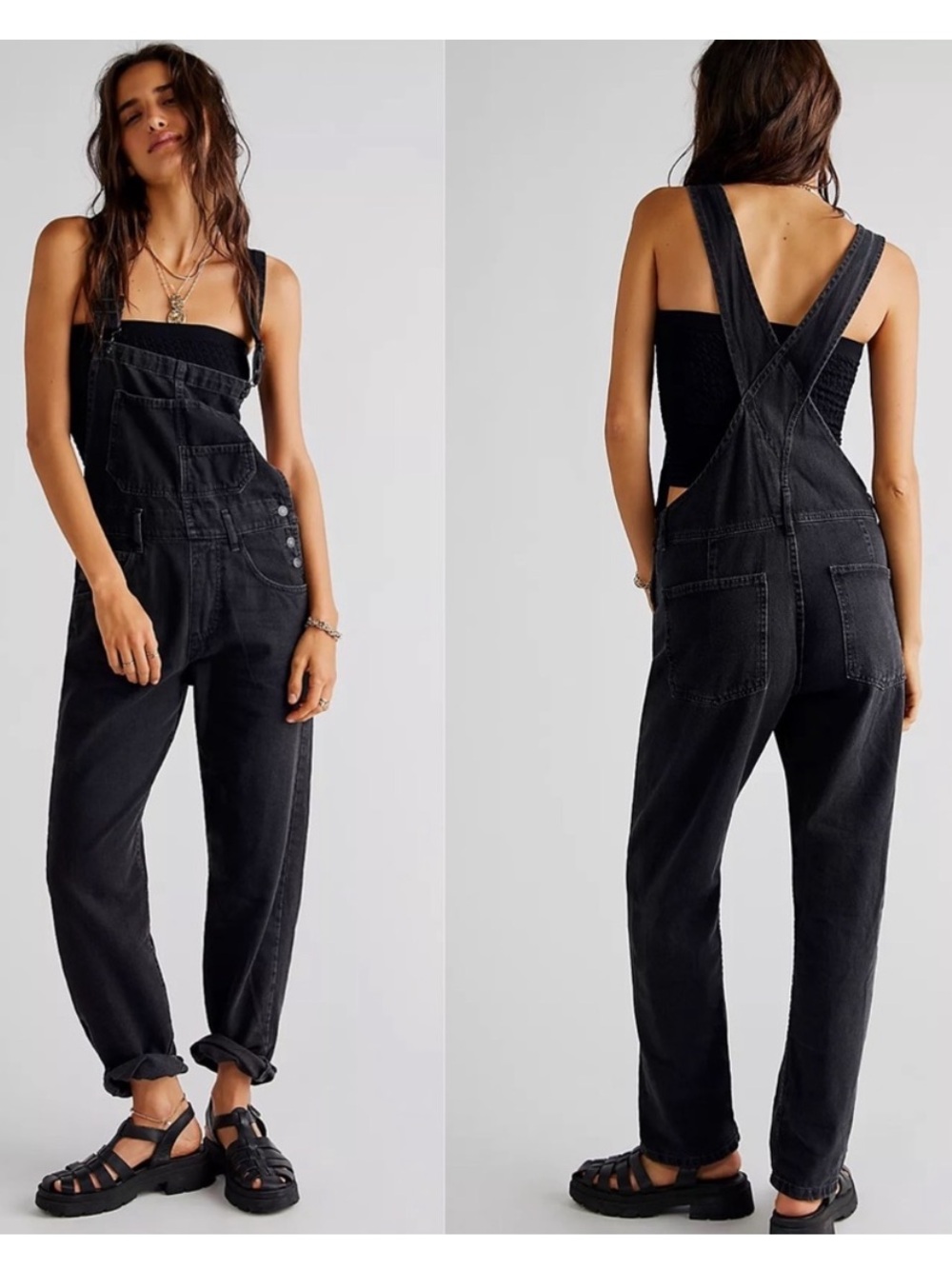 Free People Ziggy Overalls